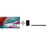LG UR78 55" 4K LED TV + LG SPD75YA 3.1.2 Dolby Atmos Soundbar -tuotepaketti