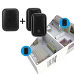 SelF Generating Power Wireless Smart Doorbell Waterproof Door Bell 100-240V HEN