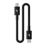 Beats Vävd USB-C till USB-C kabel (20 cm) - Sprintsvart