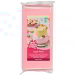 FunCakes Ljusrosa Sockerpasta, 1 kg, Sweet Pink -