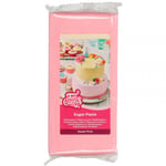 FunCakes Ljusrosa Sockerpasta, 1 kg, Sweet Pink -