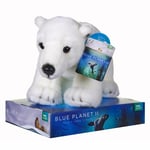 New BBC Blue Planet II 10" Plush Polar Bear Soft Toy - Adorable & Cuddly!
