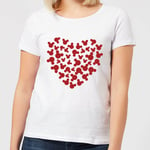 T-Shirt Femme Cœur Mickey Mouse (Disney) - Blanc - XL