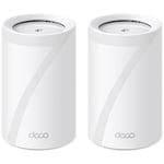 TP-Link Deco BE65 BE11000 Whole Home Mesh Wi-Fi 7 System (2 Pack)