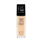 Maybelline New York Fit Me. Liquid Foundation Fair Ivory 30Â ml Number 102