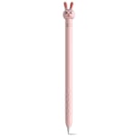 Apple Pencil 1 Gen. Fleksibelt Silikon Deksel m. Motiv - Kanin