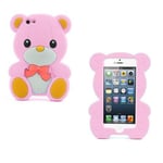 Apple Teddybjörn (rosa) Iphone 5/5s Skal