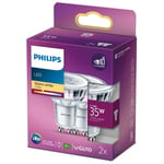 Philips 2-pack LED GU10 Spot 35W 255lm