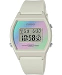 Casio Women's Digital Quarz Watch with Plastic Strap LW-205H-8AEF
