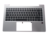 HP - Erstatningstastatur for bærbar PC - bakbelysning - Italiensk - med toppdeksel - for ProBook 640 G8 Notebook, 650 G8 Notebook