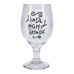 Paladone ETRANGE Noel DE Monsieur Jack - Deadly Night Shade - Verre GITD 350ml