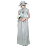 W WIDMANN MILANO Party Fashion - Costume Mariée Fantôme, Robe, Fantôme, Zombie, Halloween, Carnaval