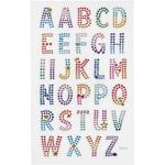 Creativ Rhinestone stickers - Alfabetet 15x16,5 cm