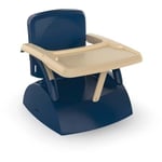 Rehausseur de chaise enfant 2 en 1 THERMOBABY YEEHOP - Harnais sécurité 3 points - Tablette amovible - Bleu océan