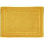 Tapis de bain coton jaune moutarde 50x70cm - Atmosphera créateur d'intérieur - Jaune
