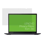 LENOVO 3M - Filtre de confidentialité pour ordinateur portable amovible largeur 13,3 pouces ThinkCentre M75t Gen 2 11W5; ThinkPad L13 Yoga 3 21B5, 21B6; X13 20W8, 20W9