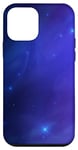 Coque pour iPhone 12 mini Étoiles bleu foncé galaxie nébuleuse