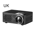 Kurphy 814 1080P Full HD Media Player LCD Projector Home Theater Movie Device Digital Projector Mobile Phone Projector