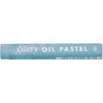 Gallery Oljepastellkritor Premium, L: 7 cm, tjocklek 11 mm, turkosblå (223), 6 st./ 1 förp.