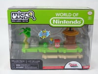 World Of Nintendo Micro Land Link Deluxe Pack Outside Land Zelda Windwaker