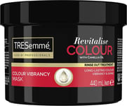 TRESemme REVITALISE COLOUR Colour Vibrancy Hair Mask 440ml, with camellia oil