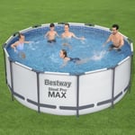 Bestway 12ft x 48in Steel Pro MAX Frame Pool Set