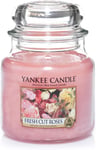 Yankee Candle Scented Candle | Fresh Cut Roses Medium Jar Candle| Burn Time: Up