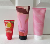 3 x BODY LOTION BUNDLE - M&S LIFEOLOGY FRAGRANCE / TED BAKER / JACK WILLS FRUITY