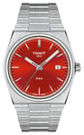 Tissot T1374101142100 PRX Quartz (40mm) Red Dial / Stainless Watch