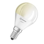 LEDVANCE Smart LED lamp with WiFi Technology, E14-base matt Optics,Warm White (2700K), 470 Lumen, 40W-Replacement, Smart dimmable, 3-Pack