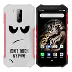 HYMY Case Cover for Ulefone Armor X5 Pro - Translucent Cute Fashion Clear TPU Soft Silicone Protection Gel Fashion Skin back Shell for Ulefone Armor X5 Pro (5.5")-DUO5