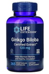 Life Extension - Ginkgo Biloba, Certified Extract, 120mg - 365 vcaps