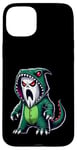 Costume de fantôme portant un dinosaure pour Halloween Cosplay T-Rex Coque pour iPhone 15 Plus