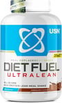 USN Diet Fuel Ultralean Chocolate 2.5KG: Meal Replacement Shake, Diet Protein Po