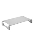 Tabletop monitor riser aluminum 400 mm long 20 kg
