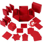 Creativ Exploding Box - H: 12 cm Röd Presentask