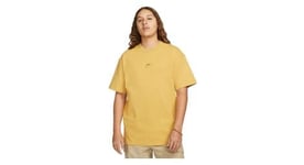 T shirt manches courtes nike sportswear premium essential jaune