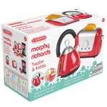 Casdon Morphy Richards Toaster and Kettle Set, Red