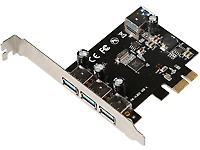 MicroConnect MC-USB3.0-F3B1 4 port USB 3.0 PCIe card