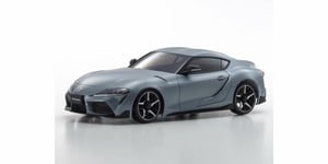 KYOSHO MINI-Z AUTOSCALE, TOYOTA GR SUPRA, MATTE GREY, FOR AWD, MZP450GM