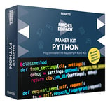 FRANZIS 67183 - Machs' s Simple Maker Kit Python for Raspberry Pi 4 and 400, Includes All Components and 140-Page Manual