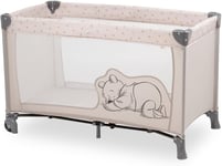 HAUCK DISNEY WINNIE THE POOH RAINBOW DREAM N PLAY GO TRAVEL COT  PLAYPEN BEIGE