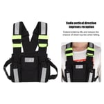 Yellow Reflective Tyt Radio Tactical Harness Front Pack Vest