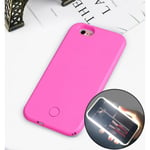 Iphone 7/8 - Selfie Skal / Mobilskal Med Led-lampa (rosa) Rosa