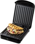 George Foreman Small Electric Fit Grill [Non stick, Healthy, Griddle, Toastie,