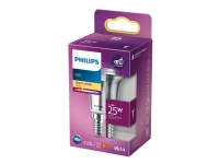 Philips LED Classic - LED-spotlight - form: R50 - E14 - 1.4 W (motsvarande 25 W) - klass F - varmt vitt ljus - 2700 K