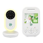 LeapFrog LF2423 Babyphone avec caméra, babyphone avec caméra de grande portée, moniteur vidéo bébé 2,8", zoom 2x, capteur de température, mode d'activation du bruit, interphone, longue durée de vie de