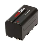 HEDBOX RP-NPF770 - Batterie Li-ION (33Wh / 4400mAh) de Remplacement pour Sony NP-F750, NP-F770, NP-F790