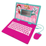 Lexibook Paw Patrol, Educational and Bilingual Laptop in English/German, Toy for children with 124 activities to learn, play games and music, Pink, JC598PAGi3