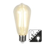 Star Trading LED skymnings-sensor lampa antik 2100K 350lm E27 4,2W